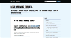 Desktop Screenshot of bestdrawingtablets.com
