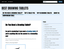 Tablet Screenshot of bestdrawingtablets.com